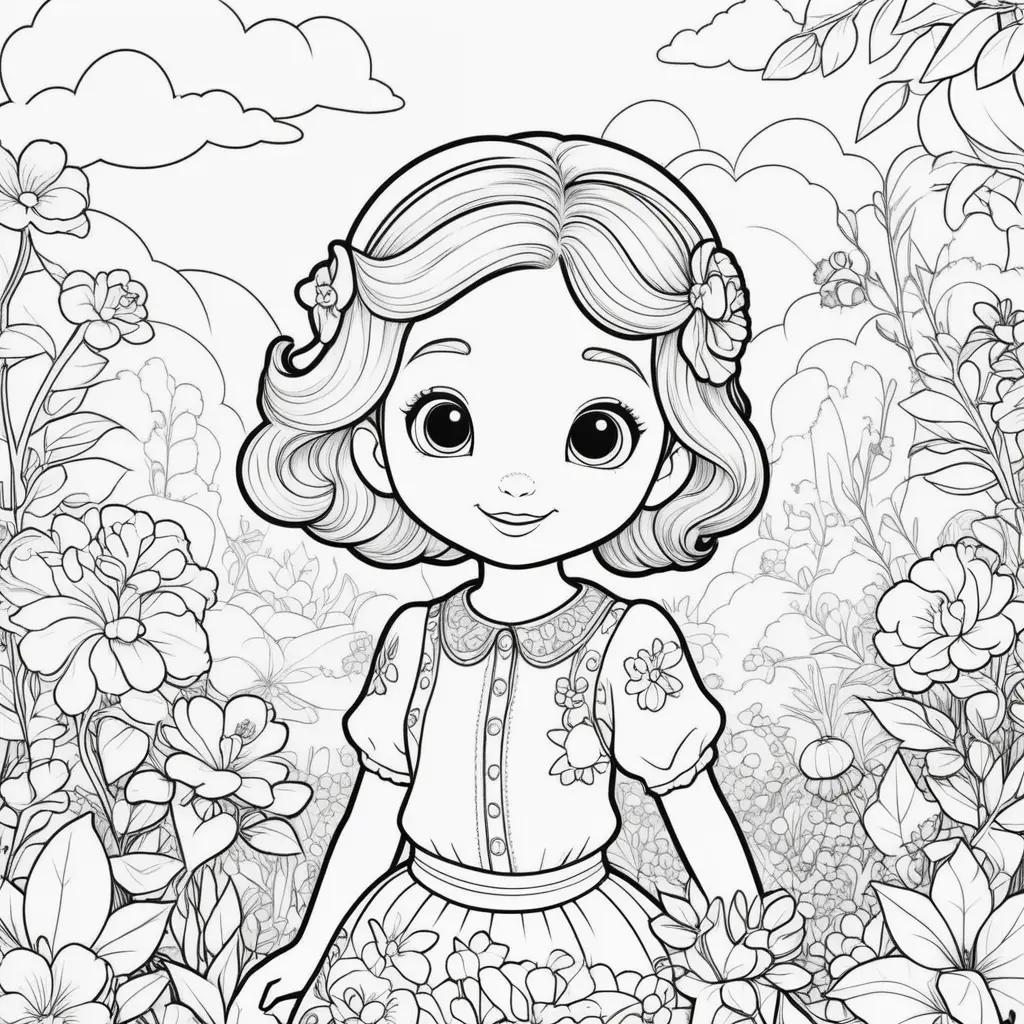 Cocomelon Coloring Pages - A Little Princess Coloring Page