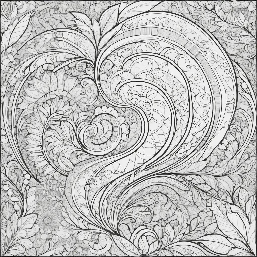 Color by Number Coloring Pages with Unique Design