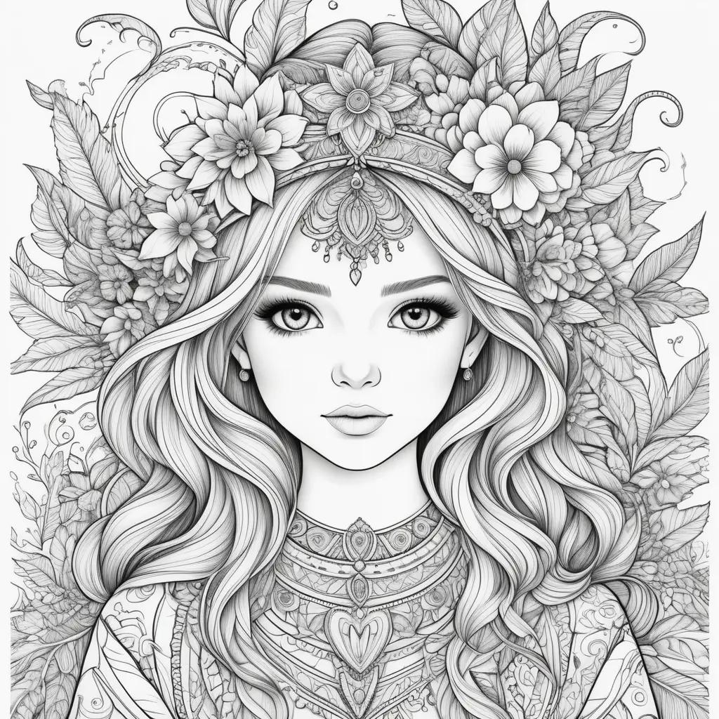 Colorful Coloring Pages For Teens: Adult Coloring Books