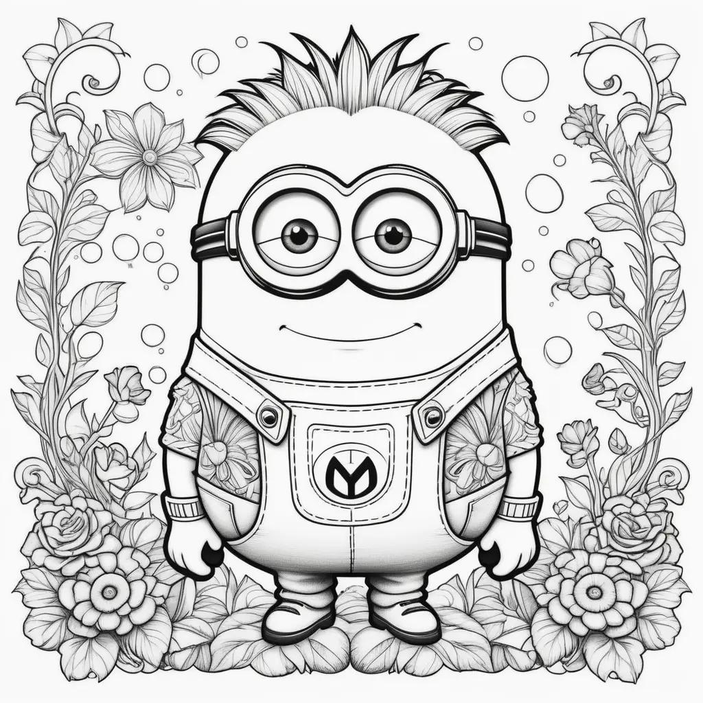 Colorful Minion Coloring Pages: A Fun Activity for Kids