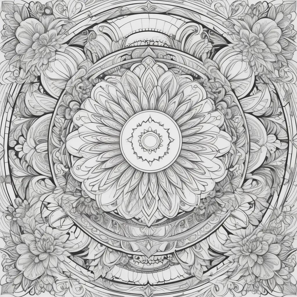 Cool coloring pages with intricate designs