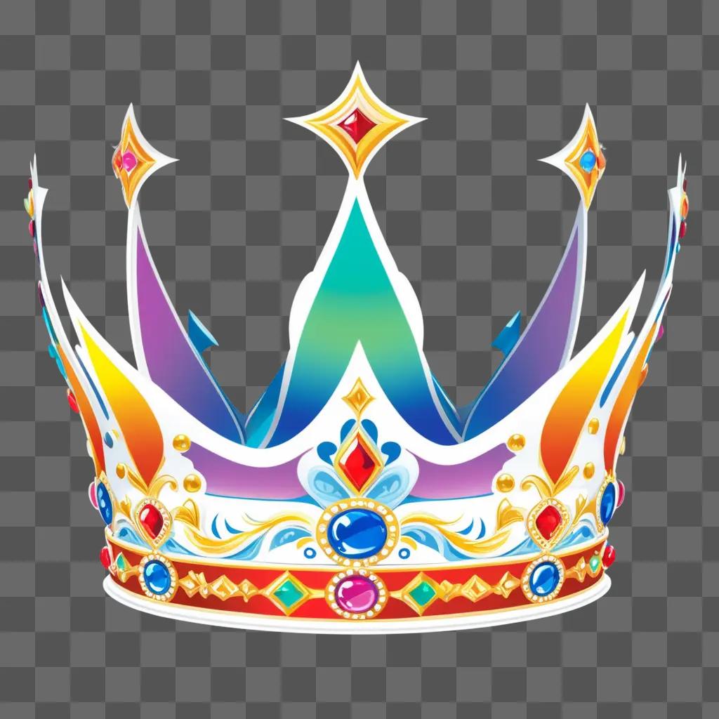 Crown Clipart: Magical Crown Illustration