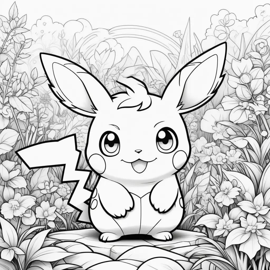 Cute coloring pages of cute pokemon