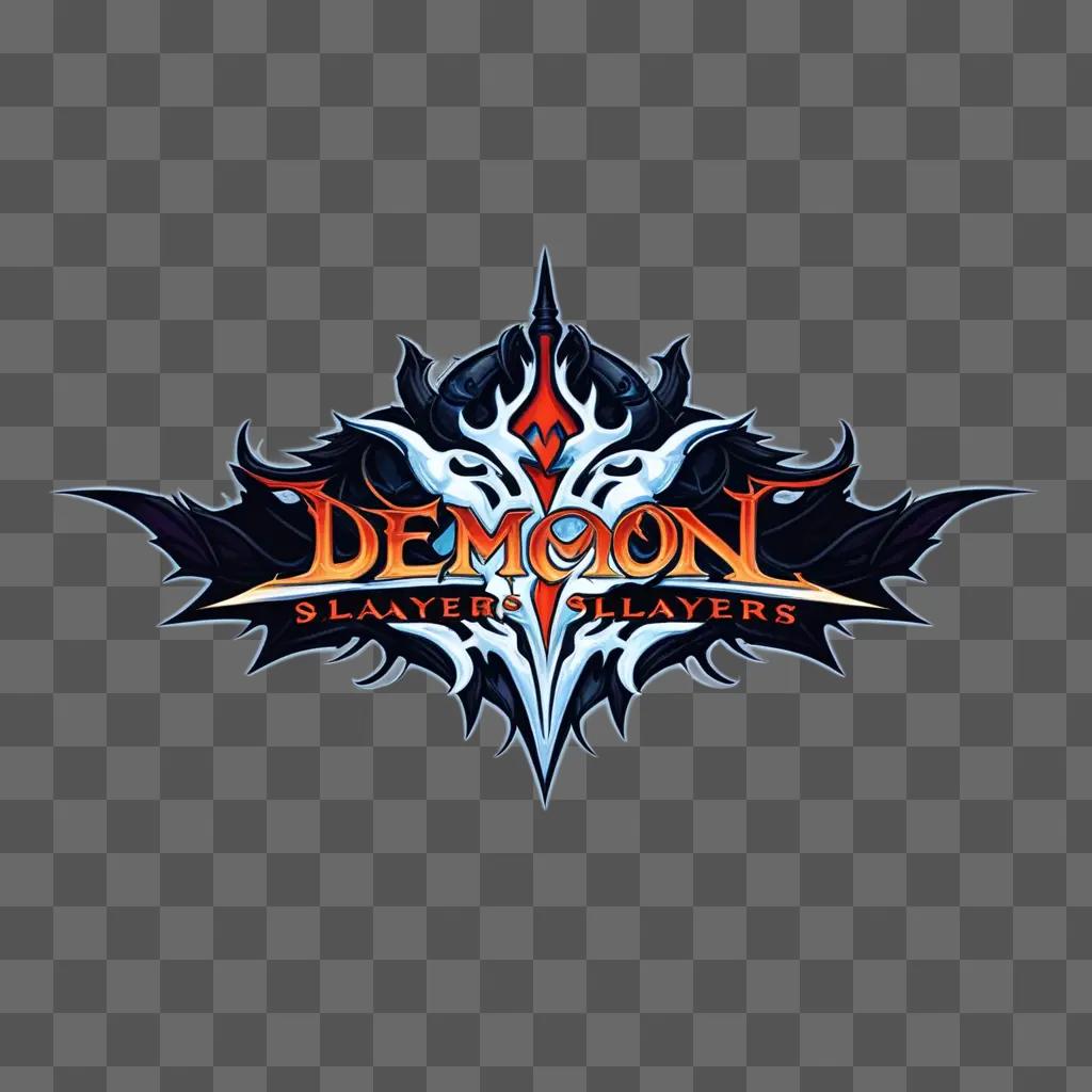 Dark logo of Demon Slayer game