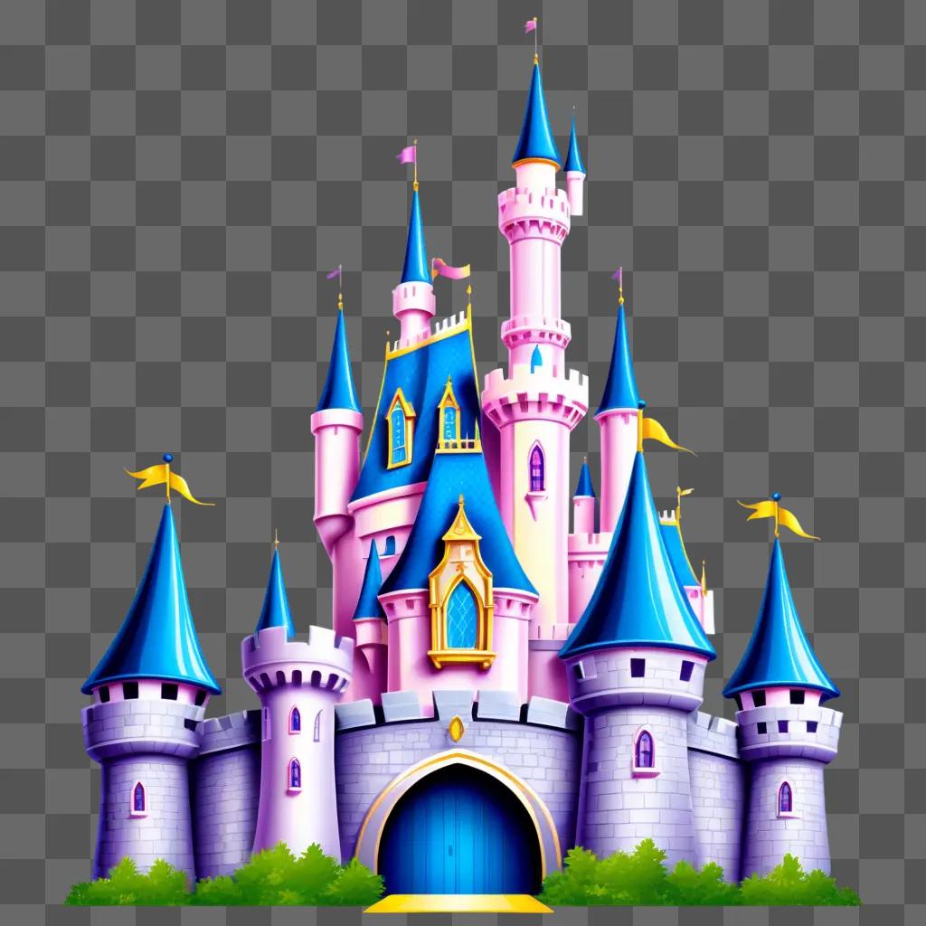 Disney Castle Clipart of a Magical World