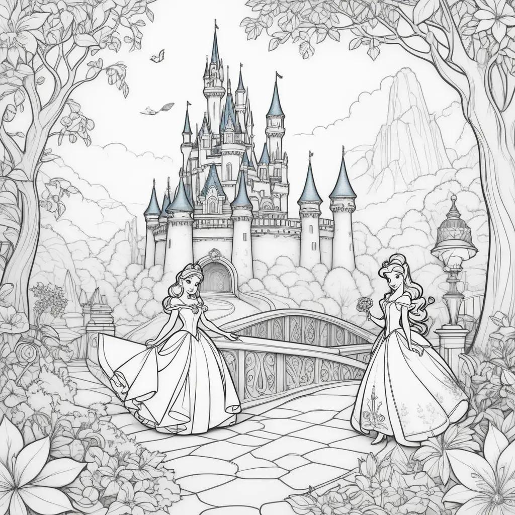 Disney Coloring Pages: Princesses, Fairy Tales, and More!