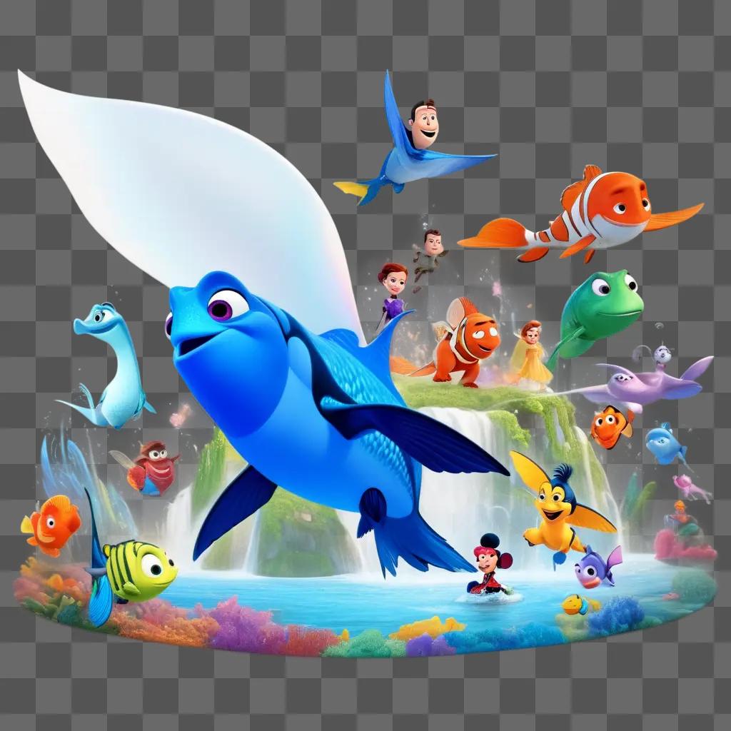 Disney Pixars Finding Nemo is a movie about a fish who sets out to find his parents