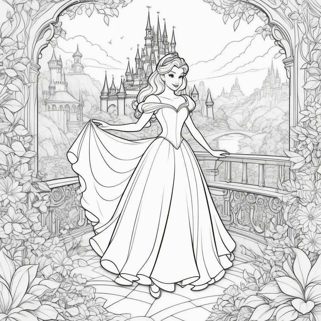 Disney Princess Coloring Pages Printable