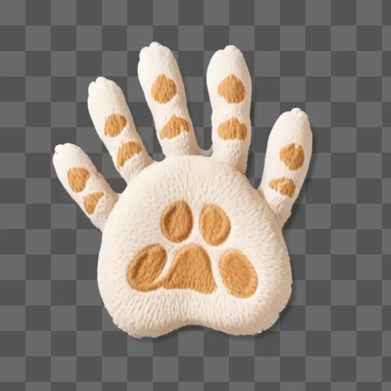 Dog paw clipart