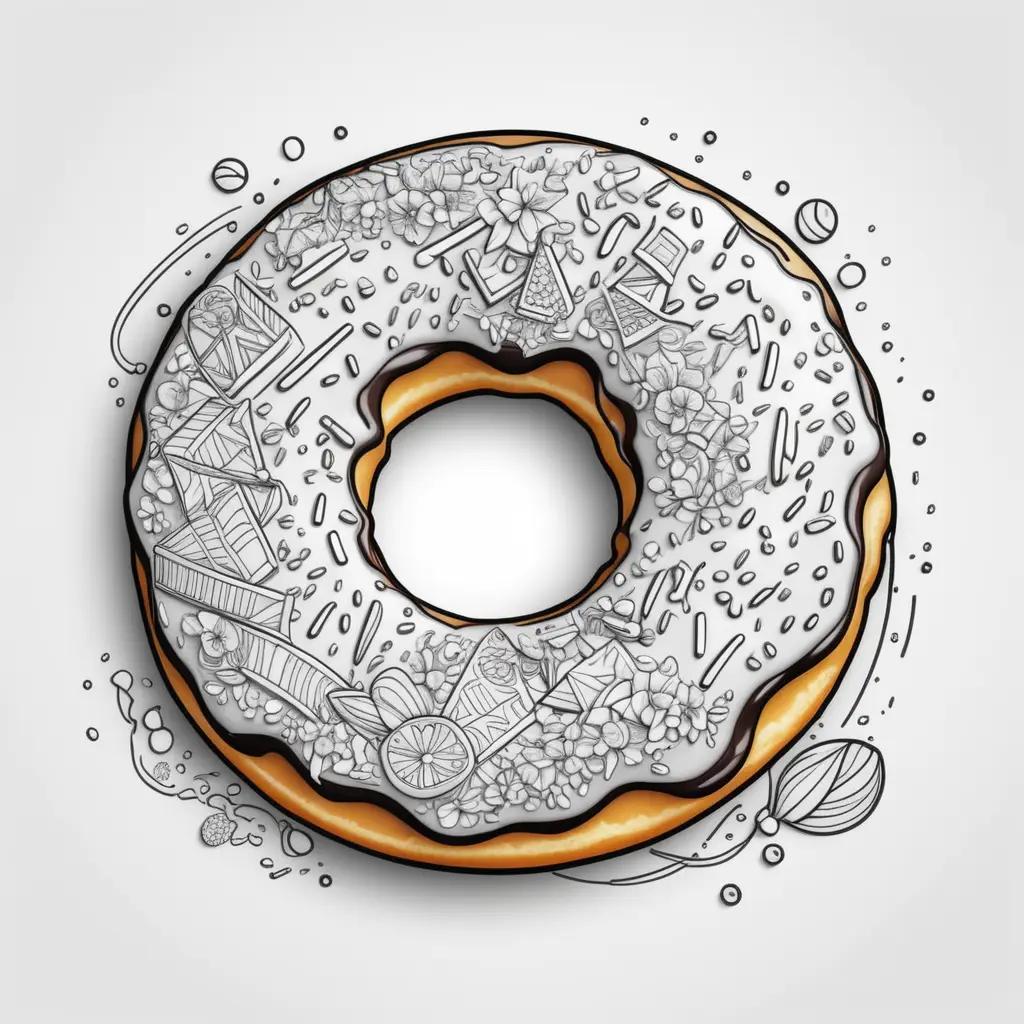 Donut Coloring Pages is a fun and creative way to spend your time