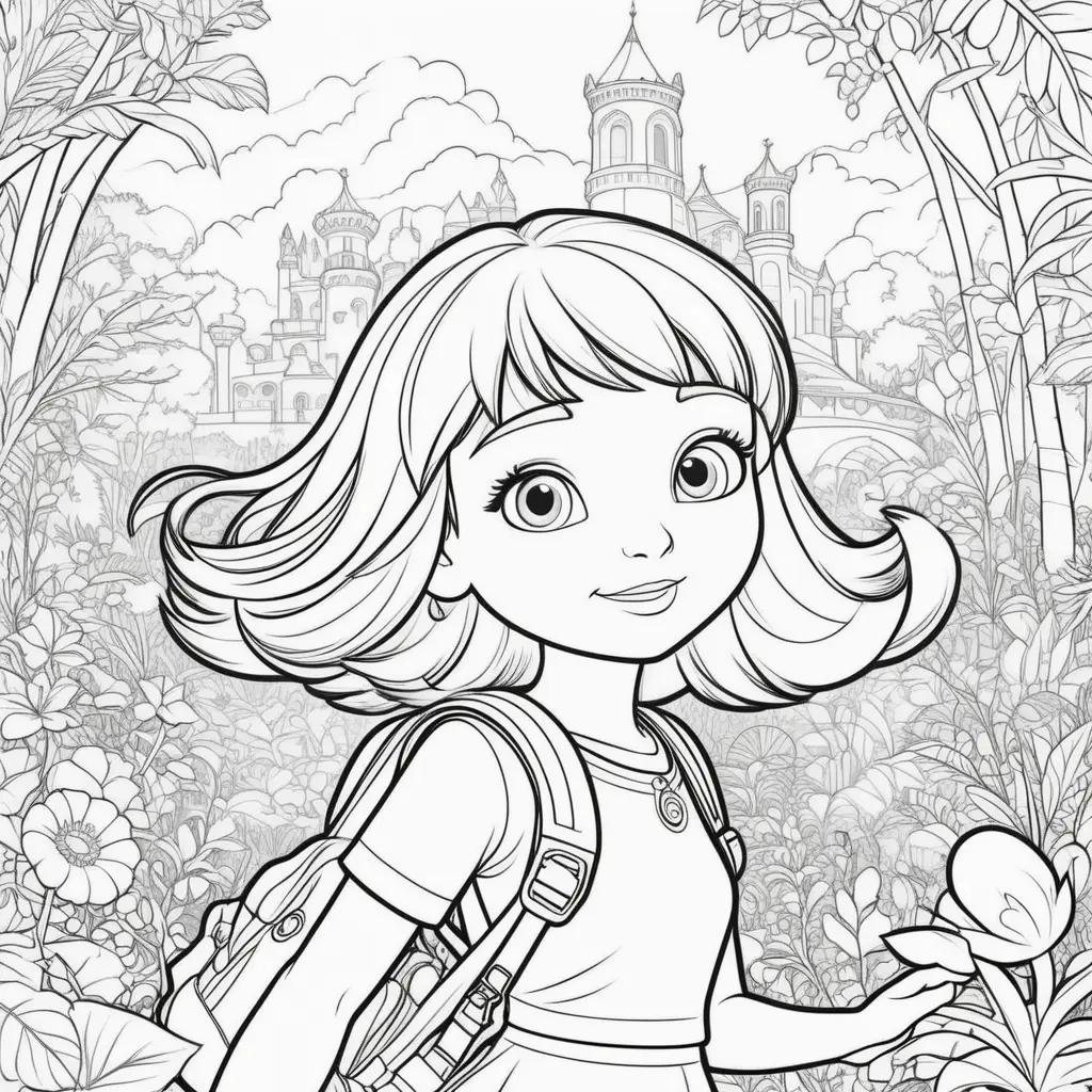 Dora Coloring Pages - Coloring Book