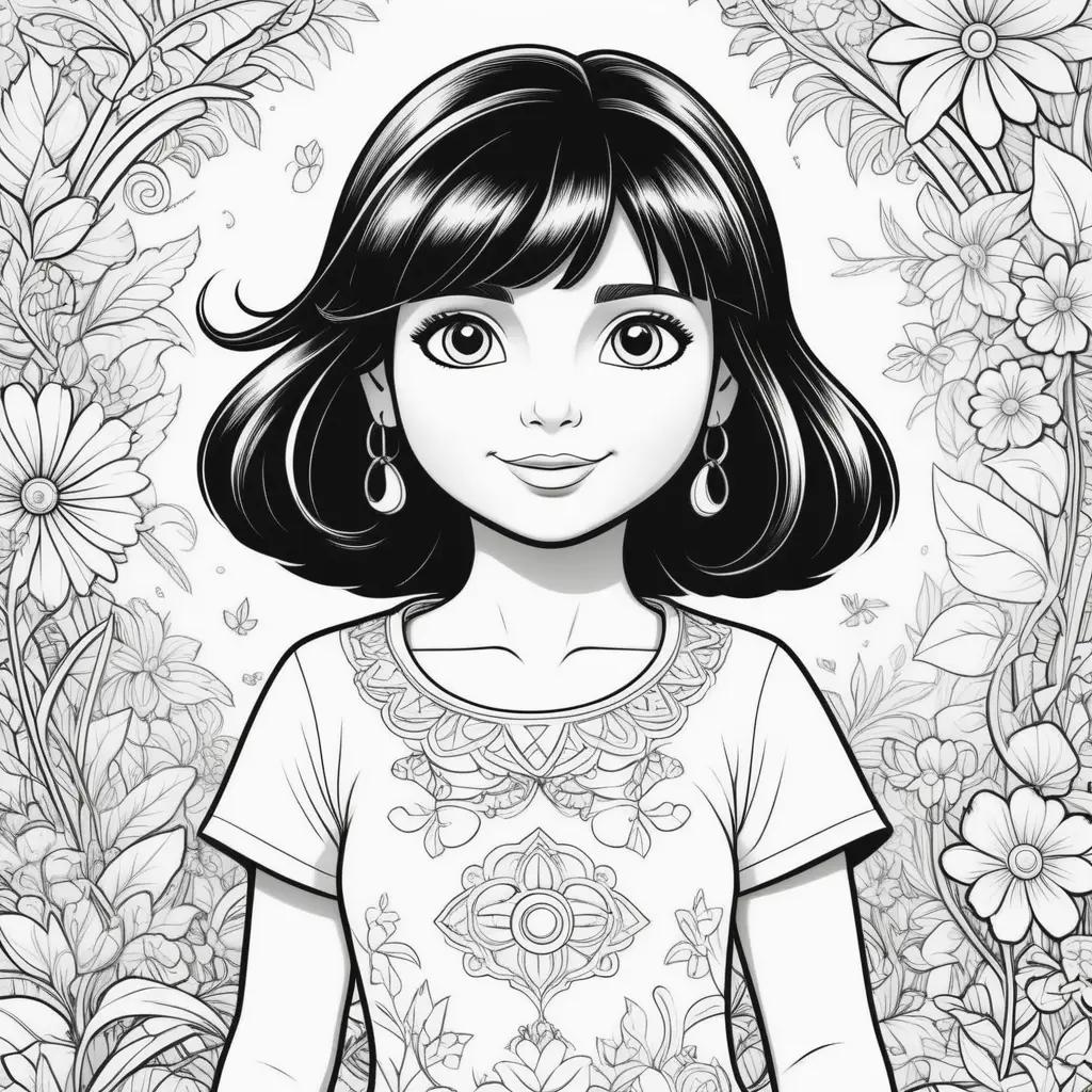 Dora Coloring Pages for Kids