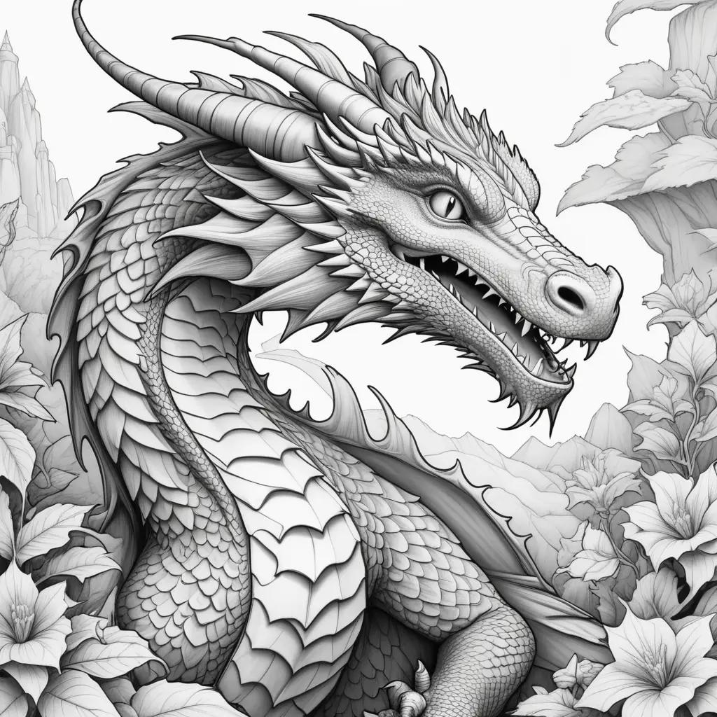 Dragon Coloring Pages