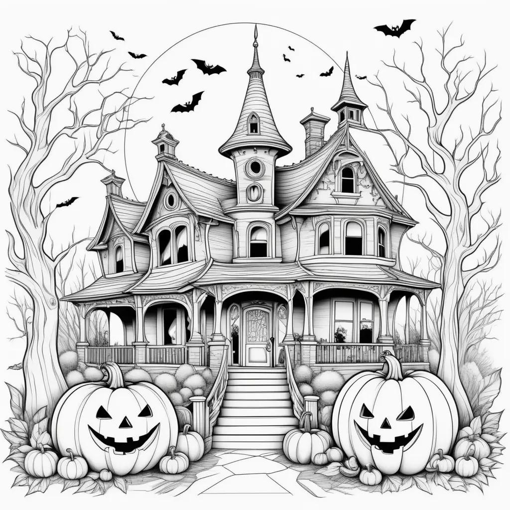 Easily print Halloween coloring pages with this one