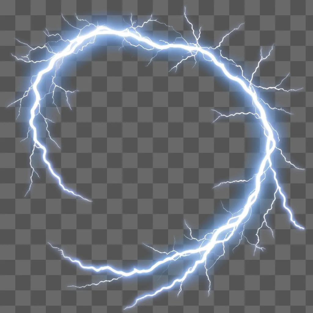 Electricity in a transparent circle