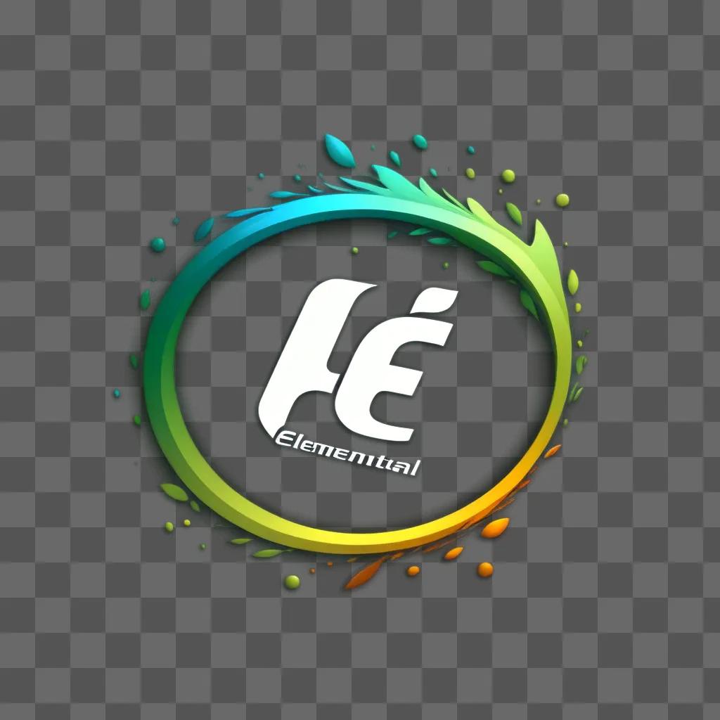 Elemental logo in green and white