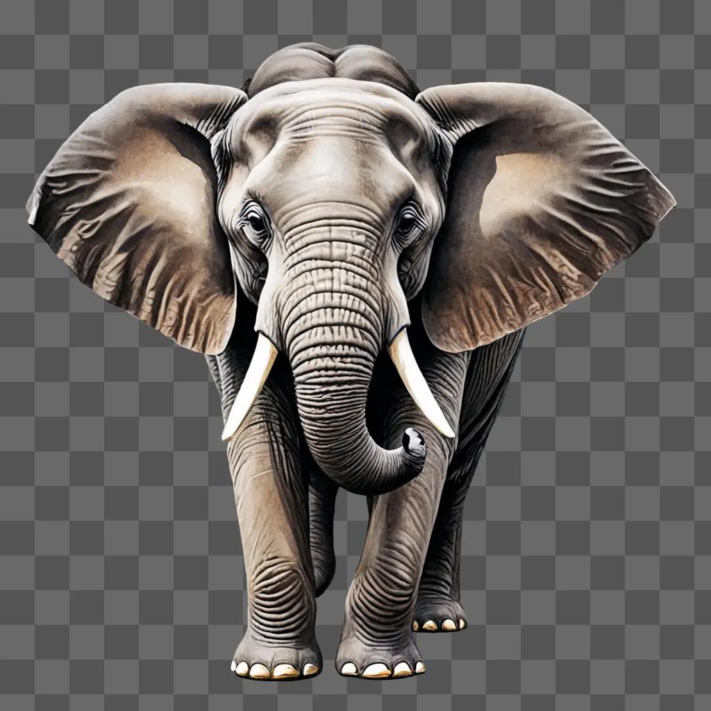 Elephant drawing realistic is the most accurate depiction of an elephant