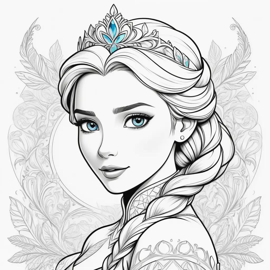 Elsa coloring page, Princess coloring pages, Disney coloring pages, Elsa coloring pages