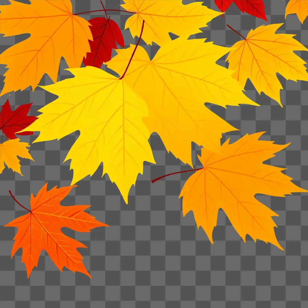 Fall Leaves: Vibrant, Yellow, Red, and Orange