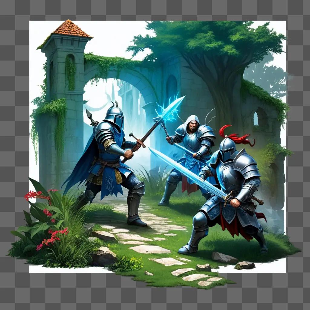 Fantasy RPG Game with Knights