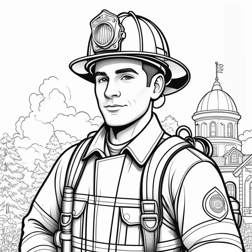 Fireman Coloring Pages