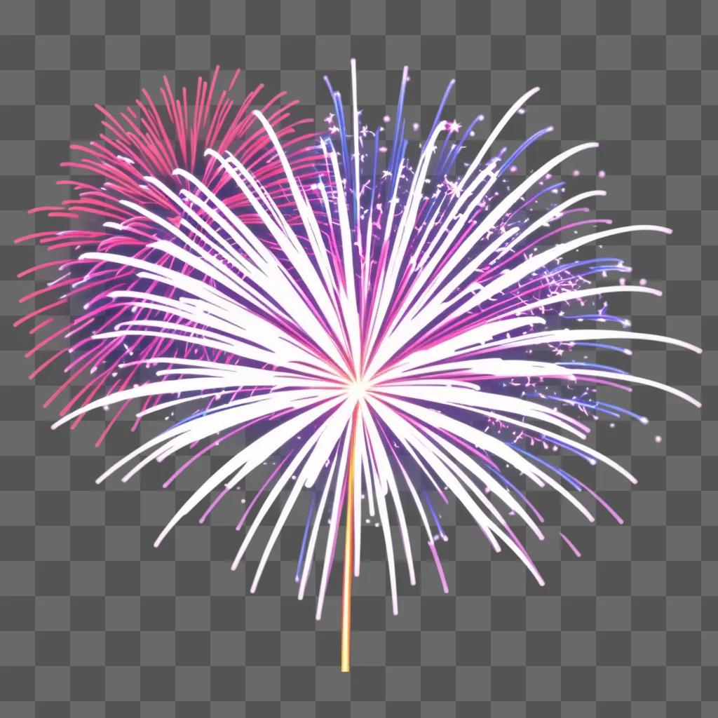 Fireworks - A colorful, animated image of fireworks in the sky