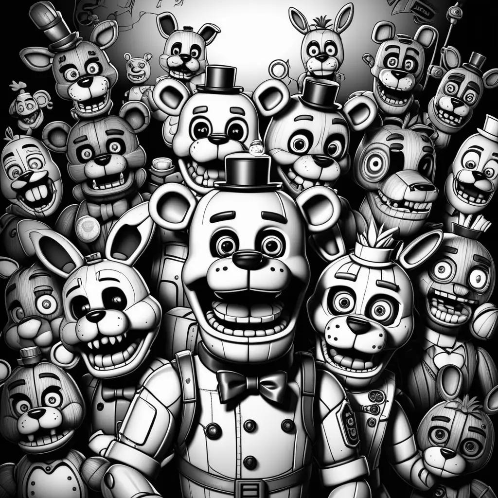 Five Nights at Freddys Coloring Pages