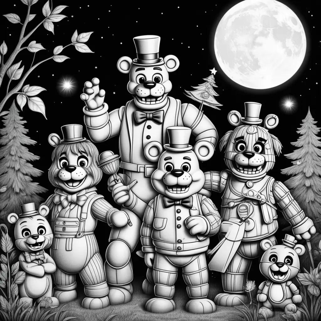 Five Nights at Freddys Coloring Pages