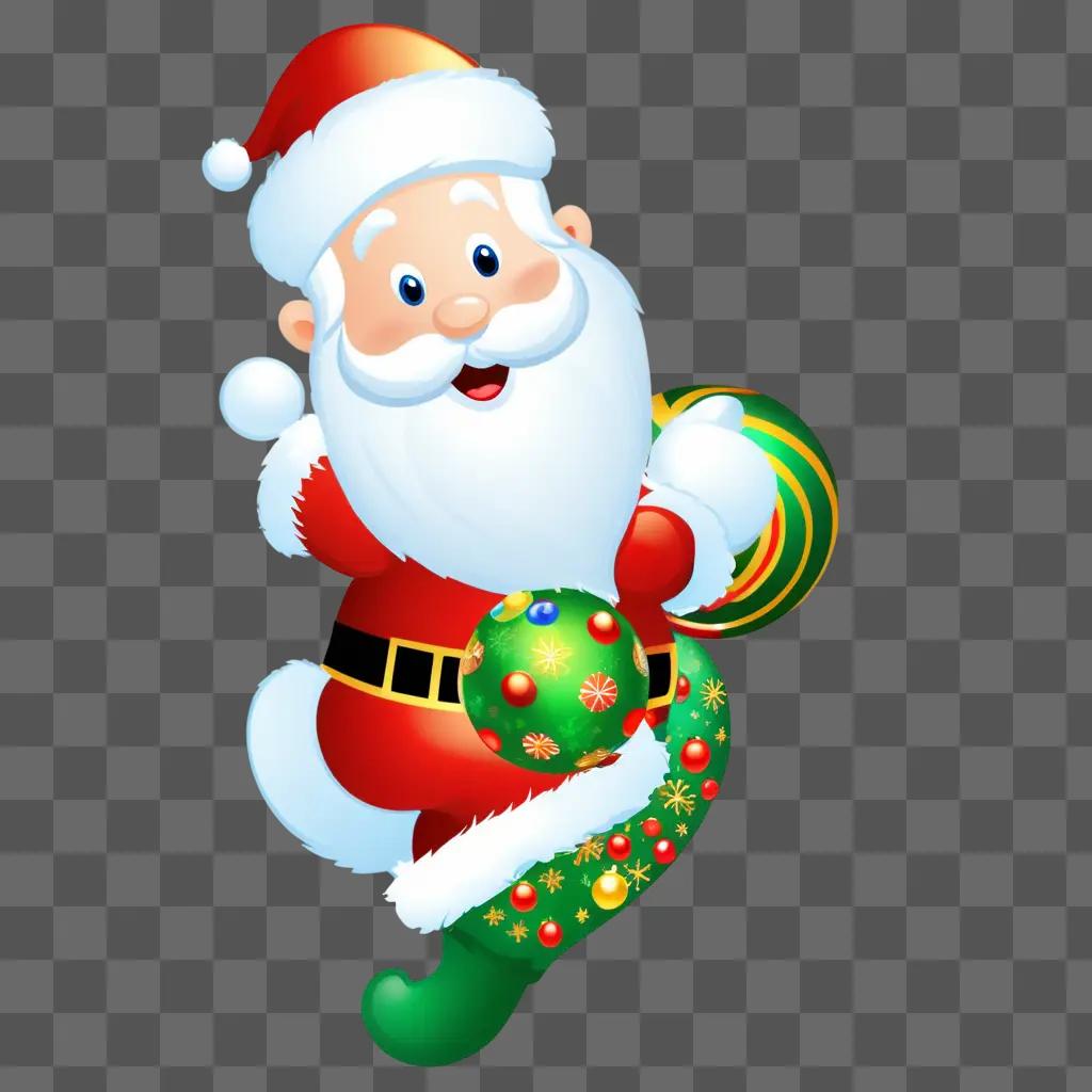 Free Christmas Clip Art of Santa Clause