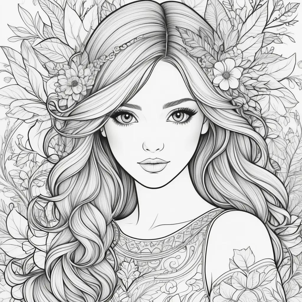 Free Coloring Pages For Girls