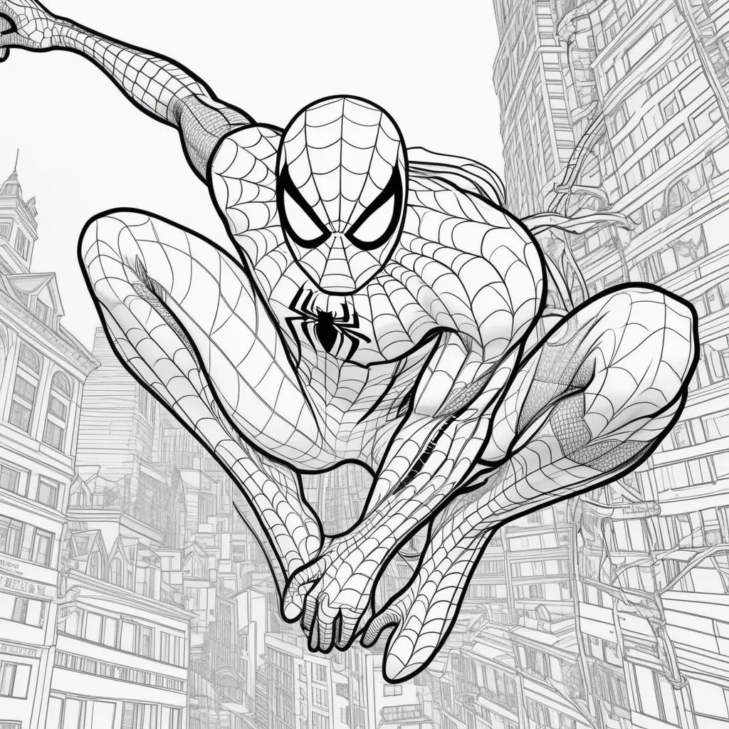 Free Printable Spider-Man Coloring Pages for Kids