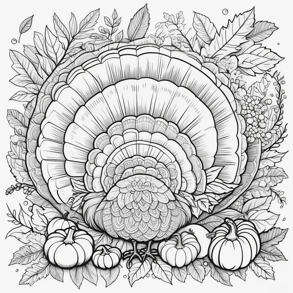 Free Thanksgiving Coloring Pages