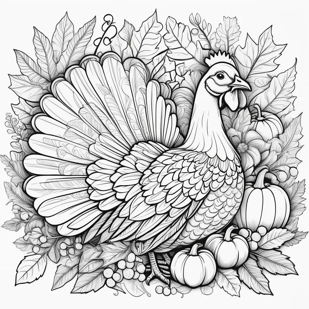 Free Thanksgiving Coloring Pages