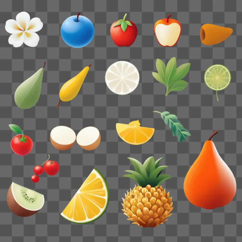 Free clipart images of fruits and vegetables