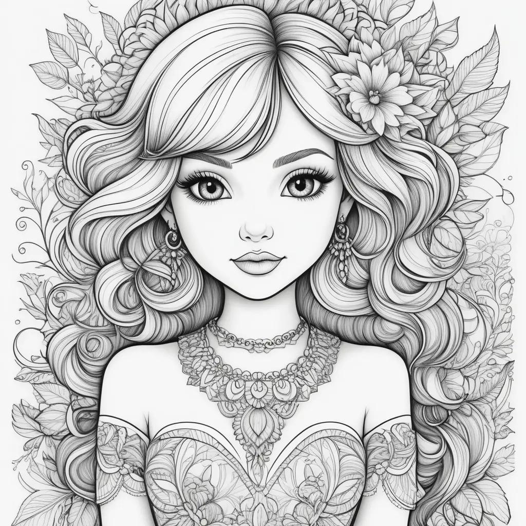 Free coloring pages for adults with bobbie goods designs