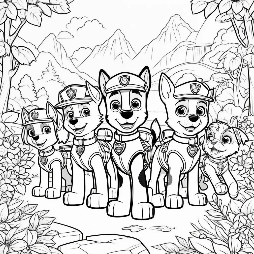 Free coloring pages for kids of the popular TV show