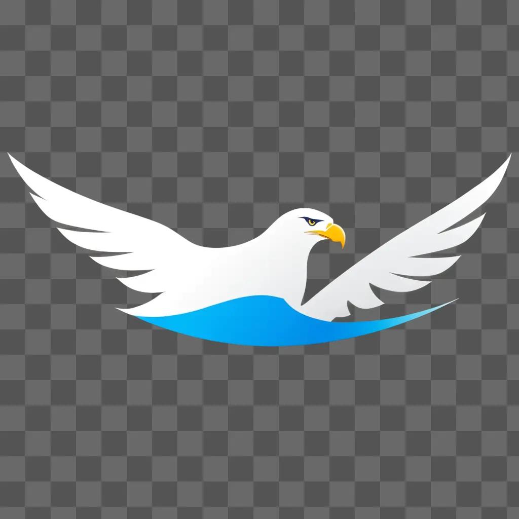 Free logo for a bird with a yellow beak