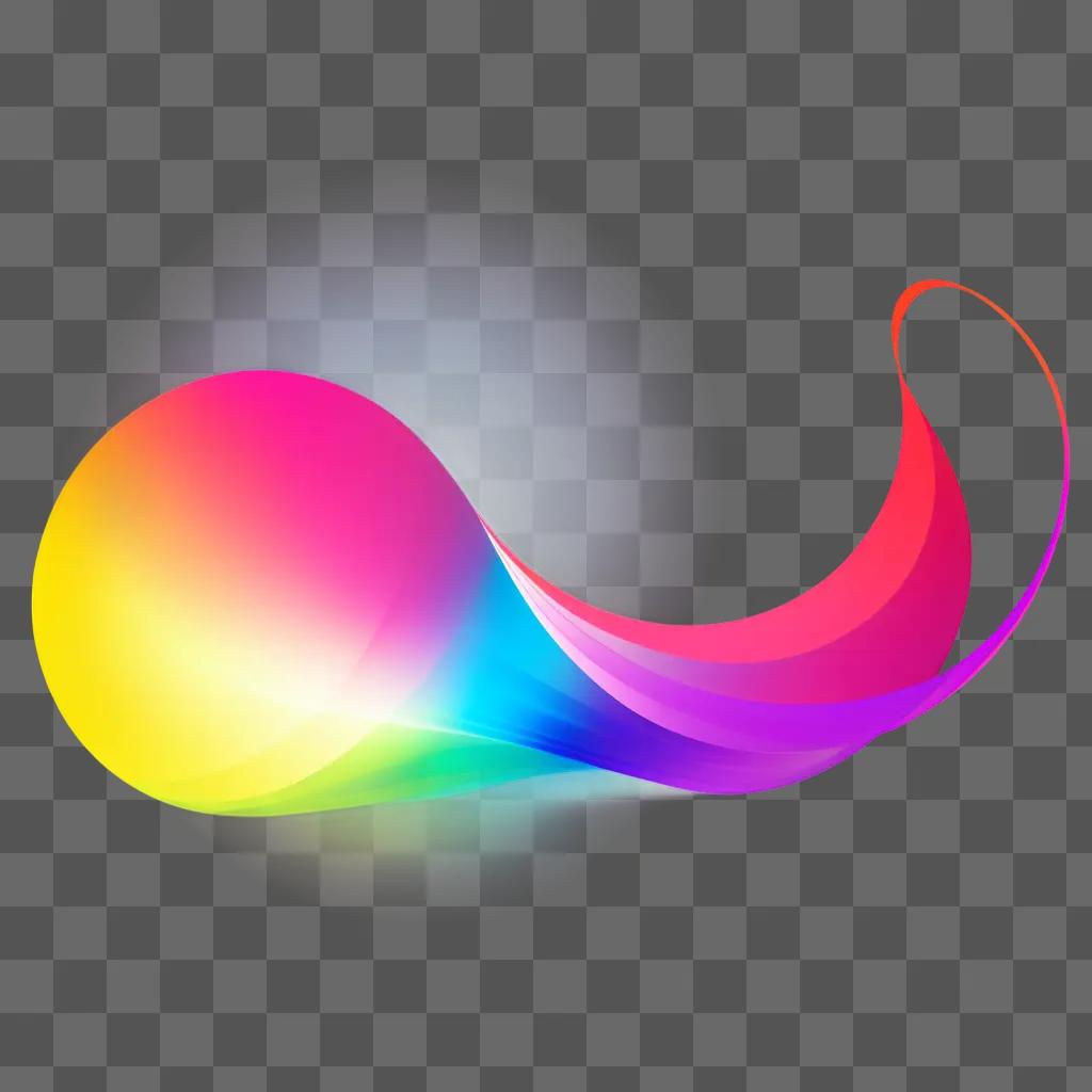 Free transparent images with a colorful wave