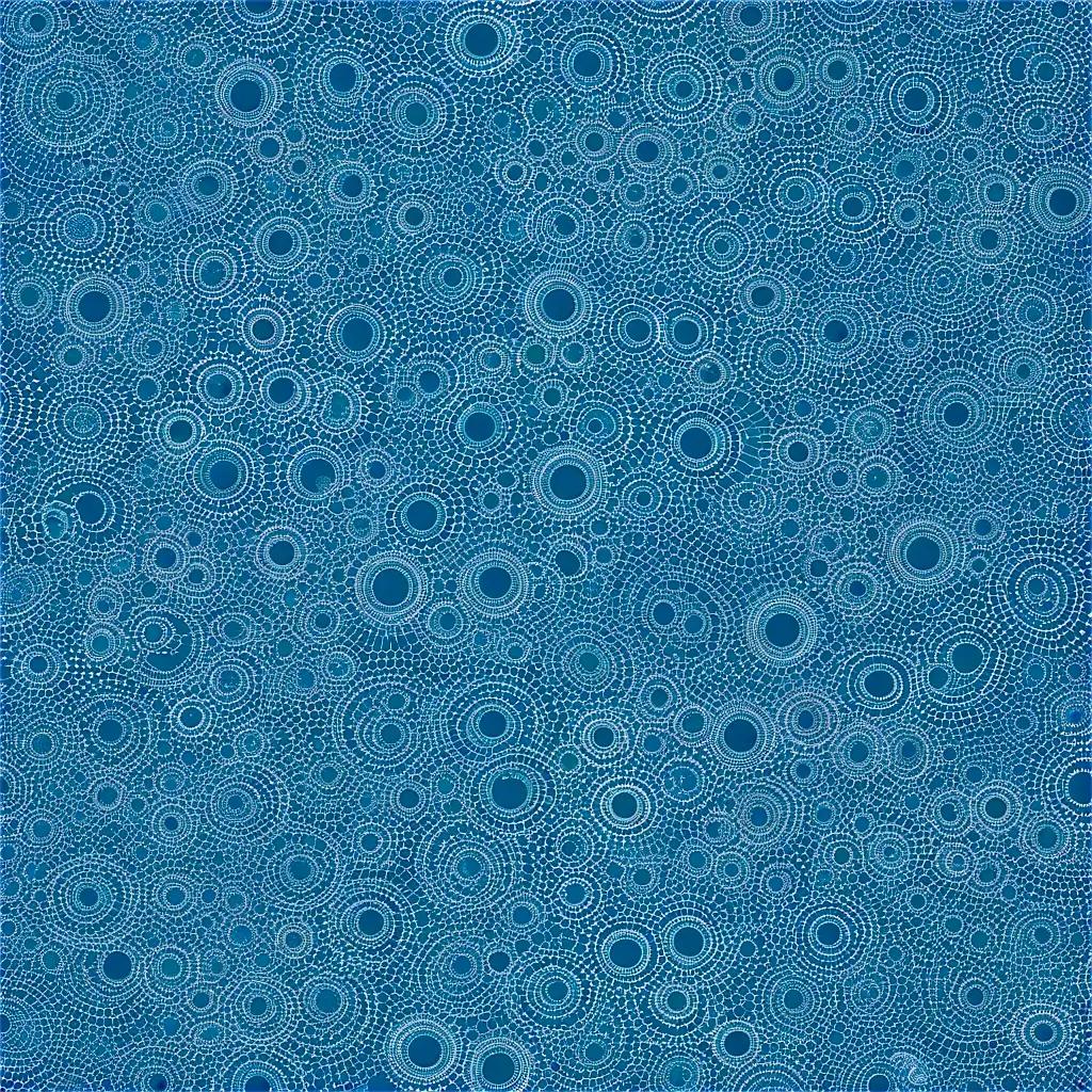 Freetextures blue and white circles