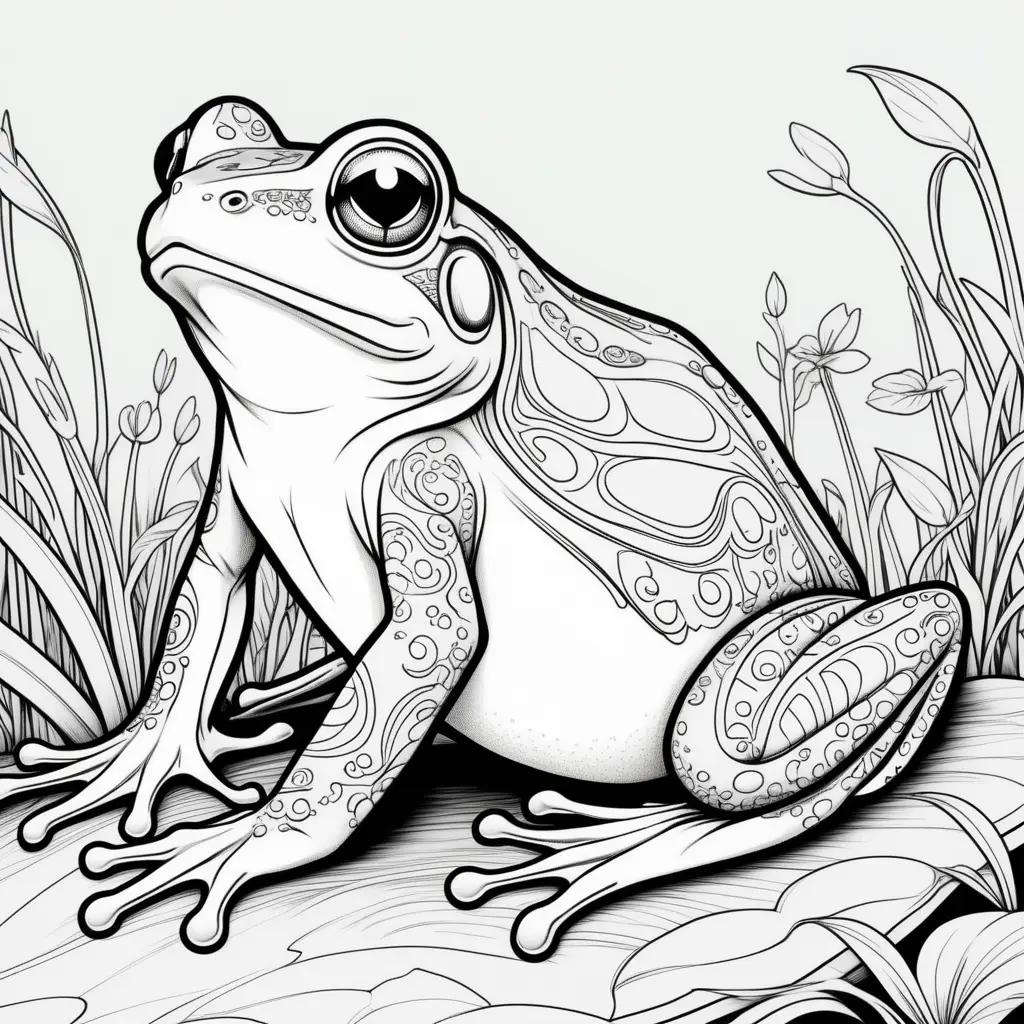 Frog Coloring Pages