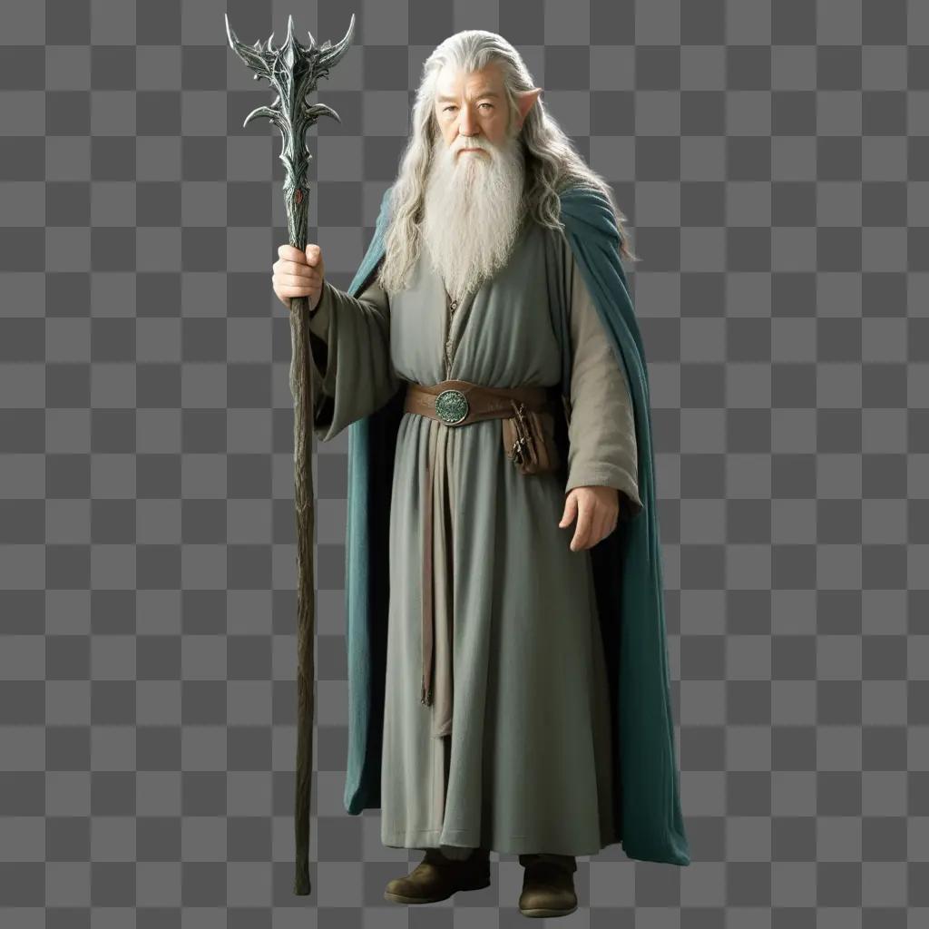 Gandalf, the great wizard of Middle Earth