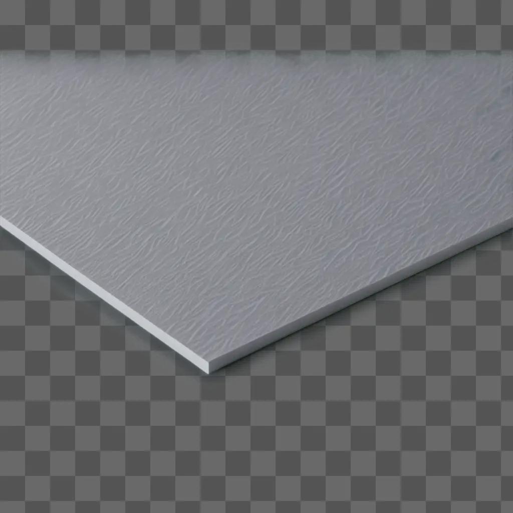 Gray textured 3d png material on gray background