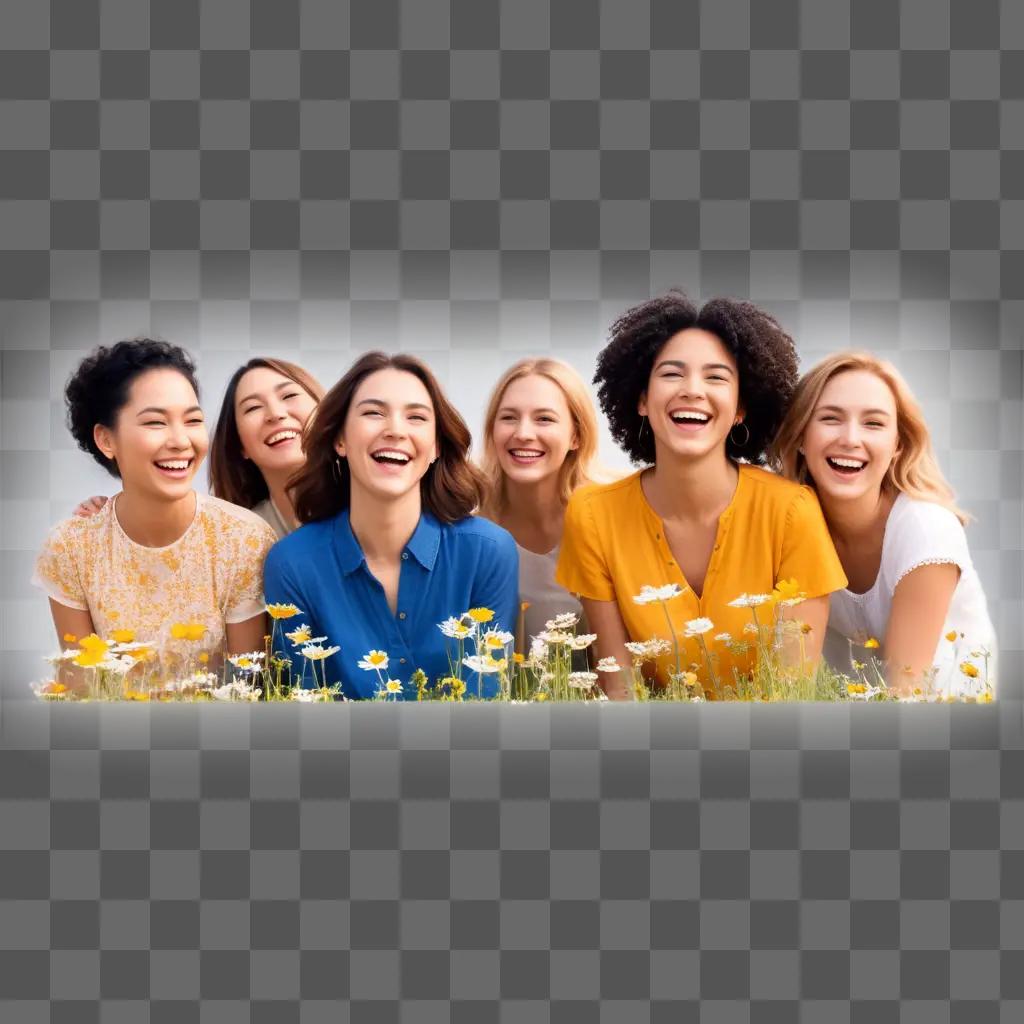 Group of women smiling and laughing together