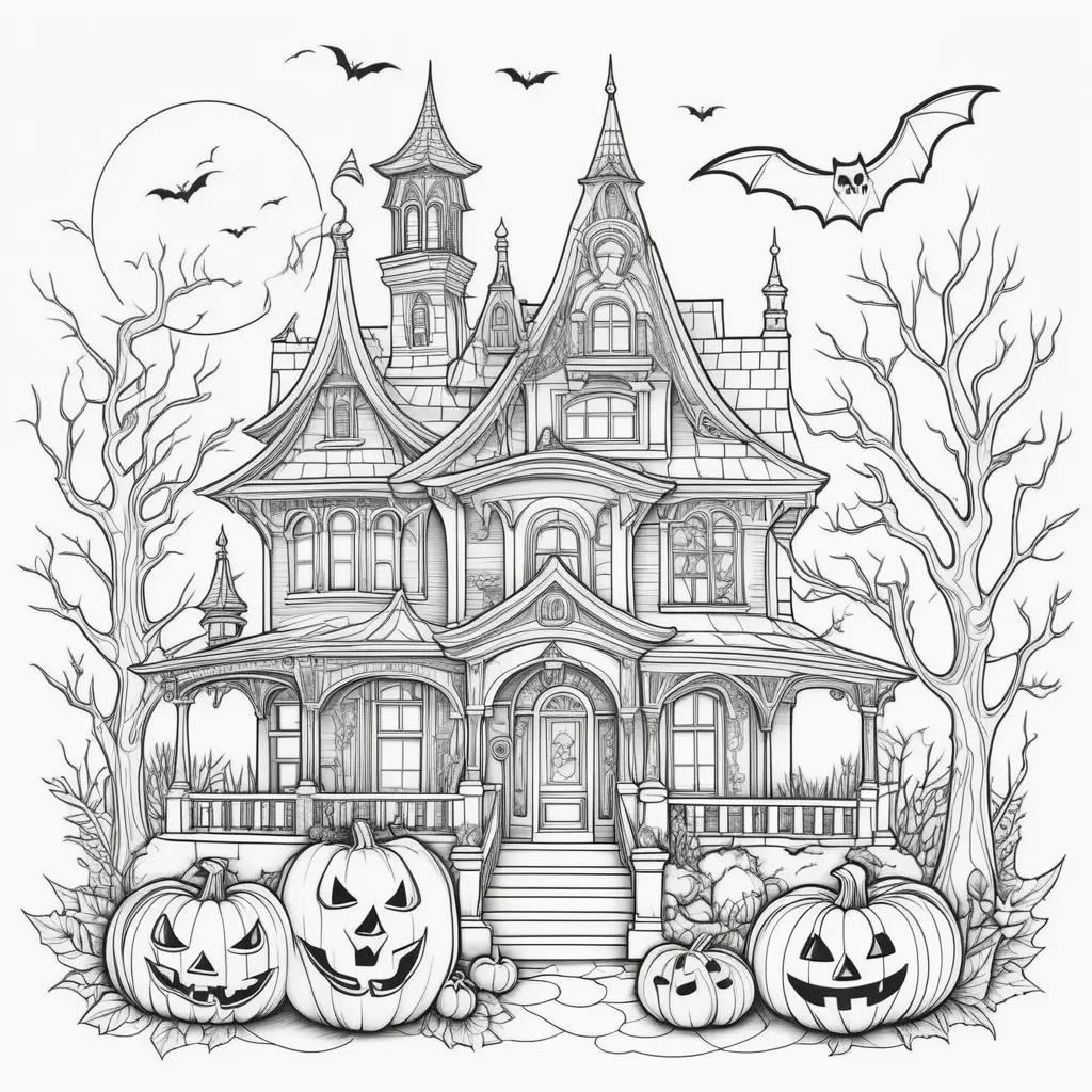 Halloween coloring pages for free