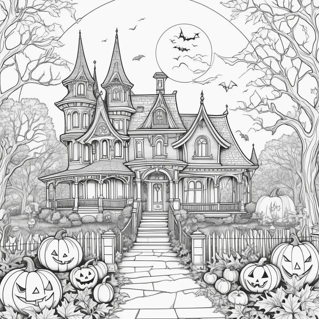 Halloween coloring pages with free halloween printable coloring pages