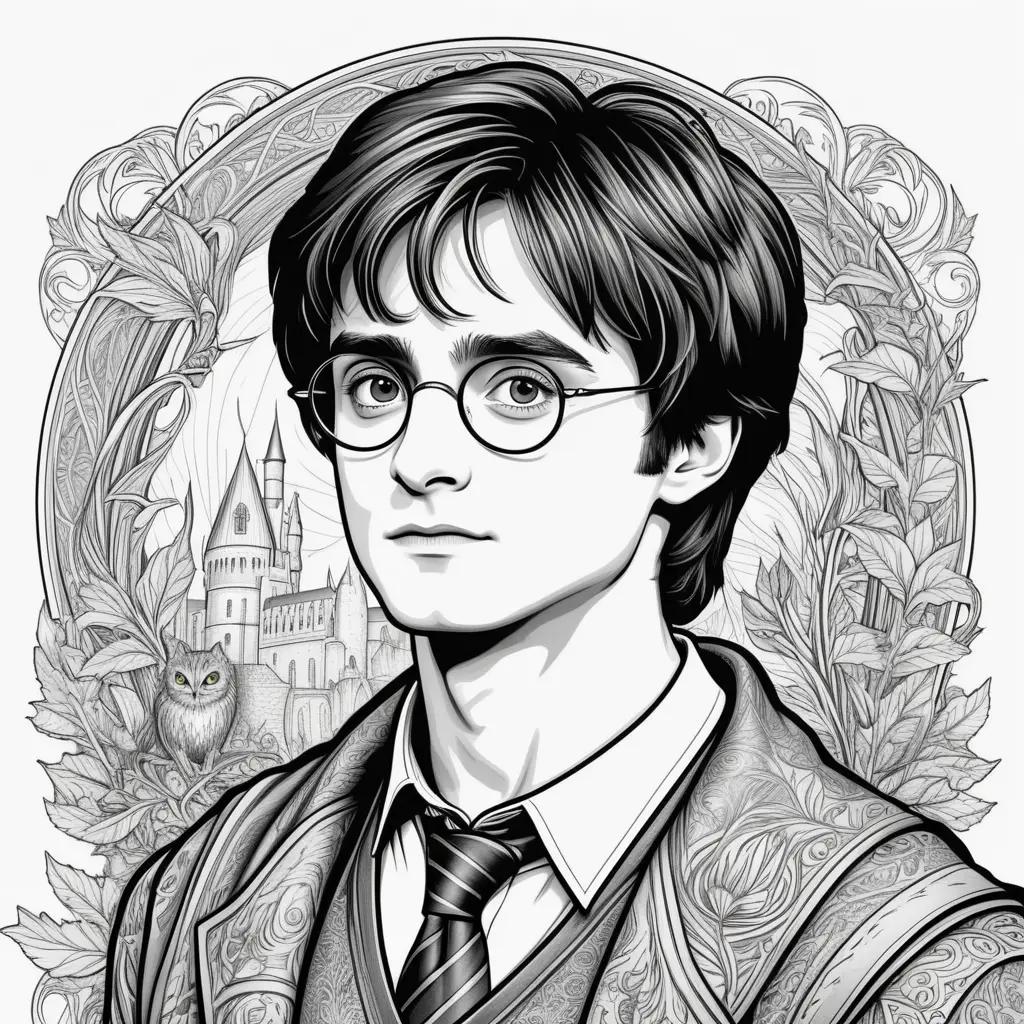 Harry Potter Coloring Pages: A Magical World of Color