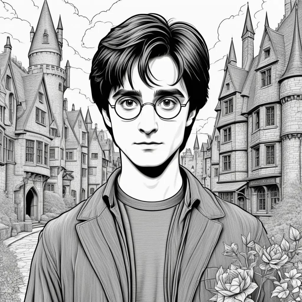 Harry Potter Coloring Pages