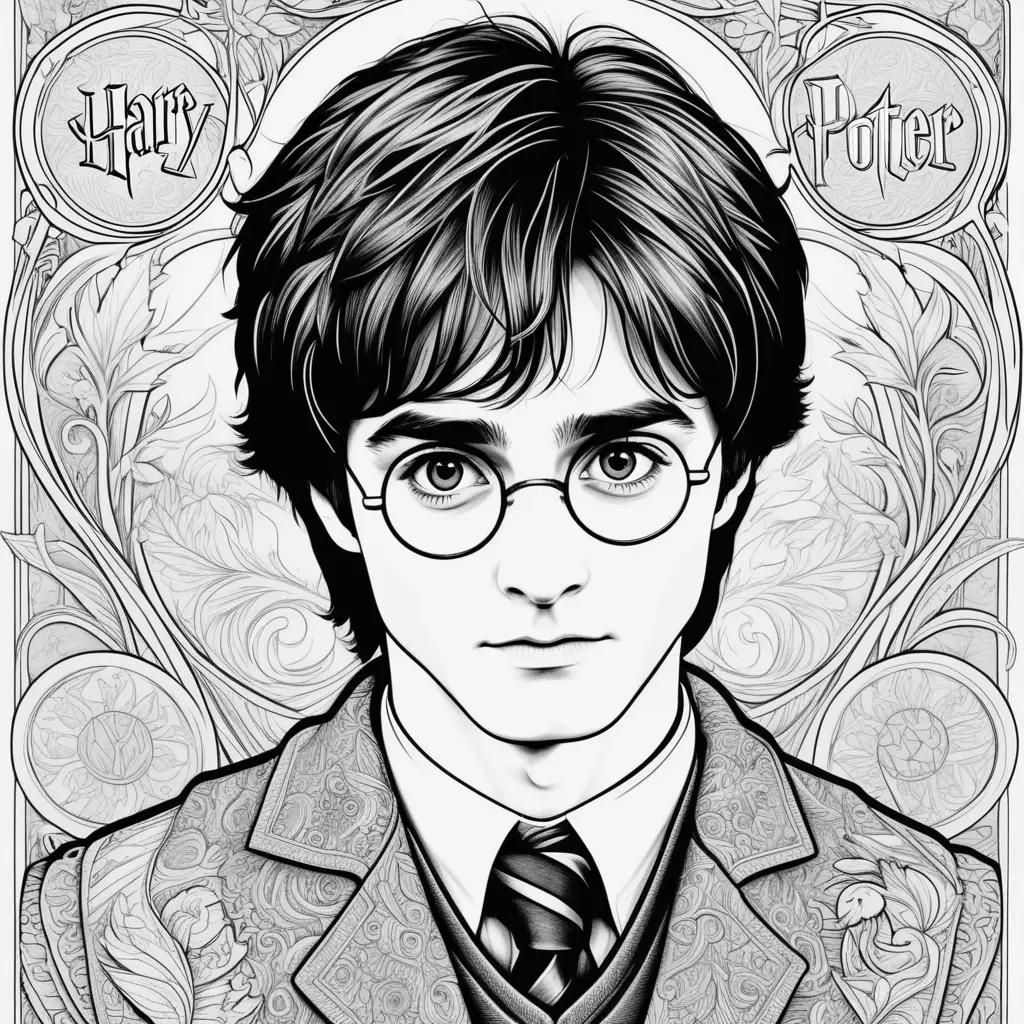 Harry Potter Coloring Pages for Kids