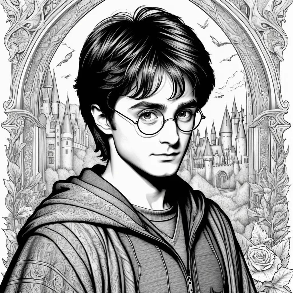 Harry Potter Coloring Pages