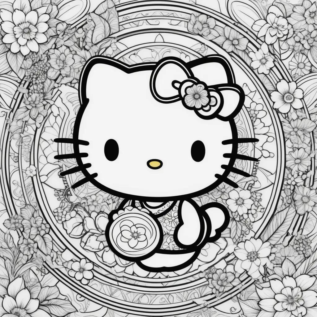 Hello Kitty Coloring Pages: Print and color